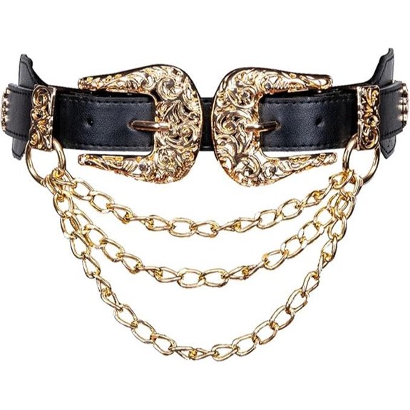 Barry.Wang Pearl Belts for Women Wedding Sash 95cm