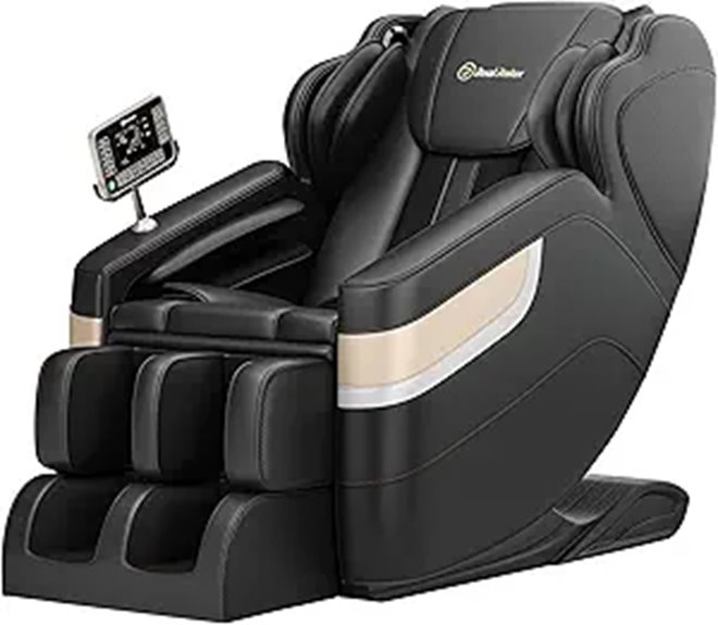 Real Relax Massage Chair with Zero Gravity Features