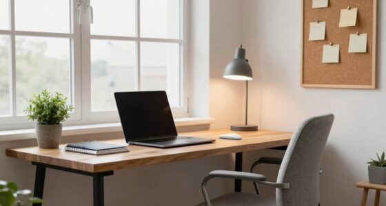 affordable ergonomic workspace setup