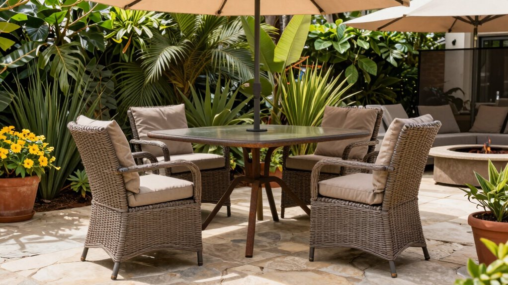 climate compatible patio furniture