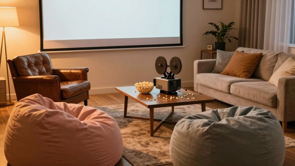 comfortable home theater seating