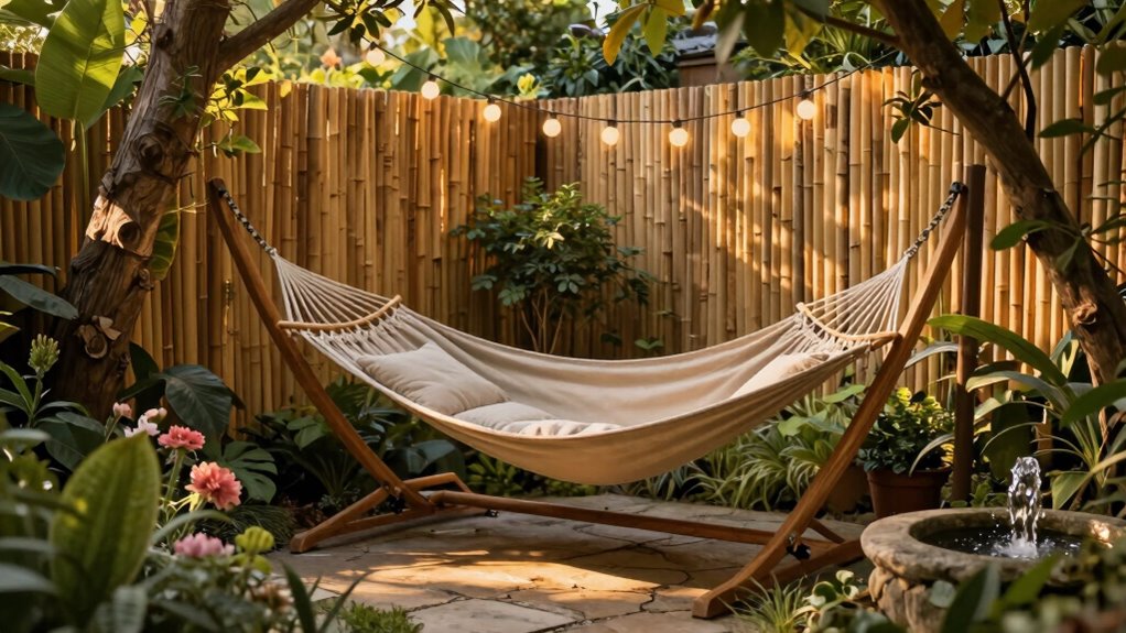 create a relaxing outdoor oasis