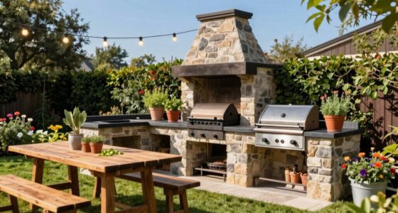 create an improved outdoor kitchen