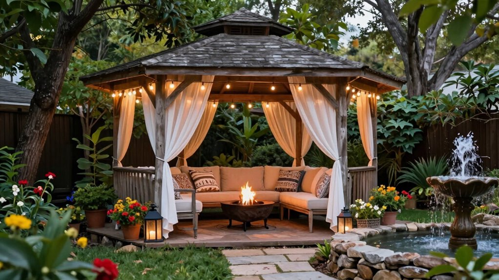 create relaxing outdoor sanctuary