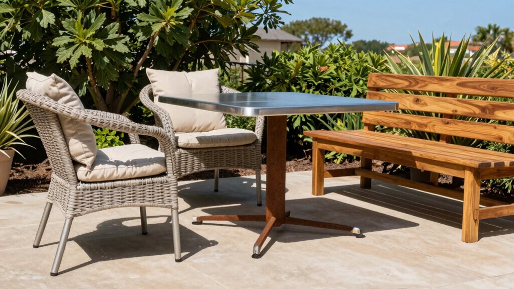 durable low maintenance outdoor furniture