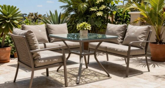 durable weather resistant patio furniture