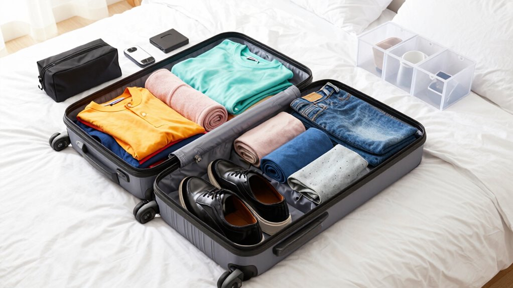 efficient packing accessories tips
