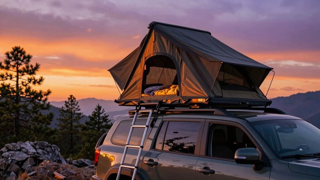 elevated quick comfortable camping