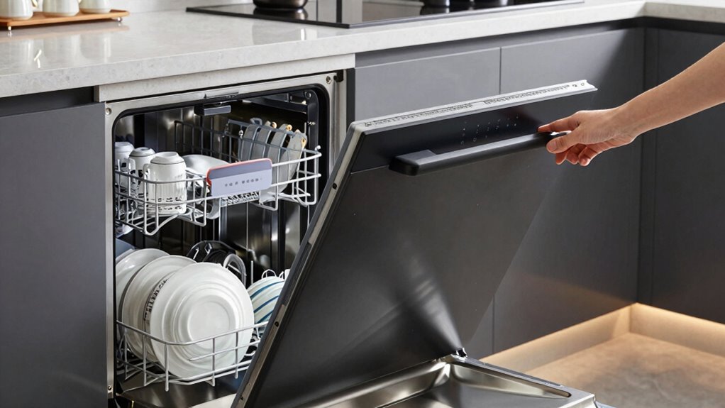 energy efficient quiet upgraded dishwasher