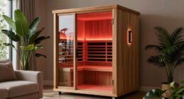 infrared saunas enhance luxury wellness