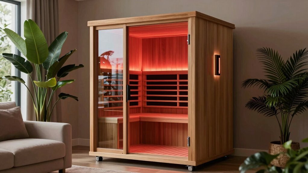 infrared saunas enhance luxury wellness