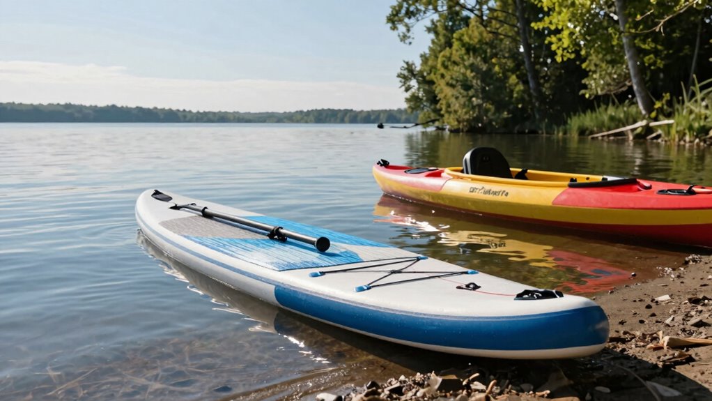 paddle board versus kayak