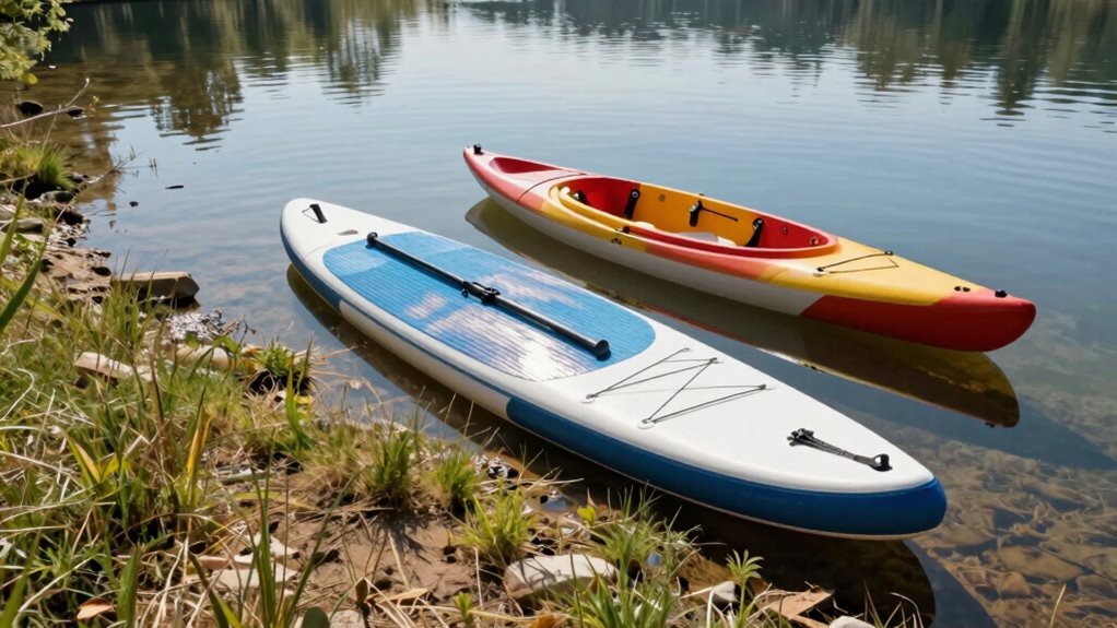 paddleboard vs kayak decision