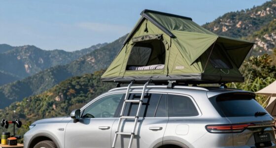 portable elevated camping shelter