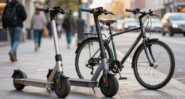 scooter and e bike comparison