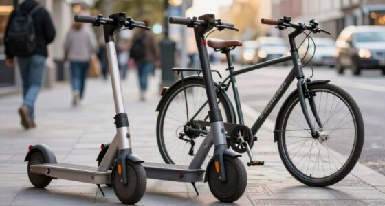 scooter and e bike comparison