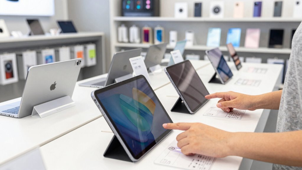 smart budget conscious tablet shopping