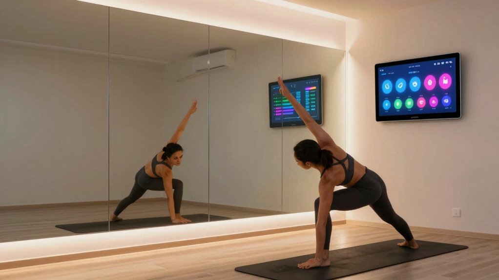 smart fitness mirror benefits