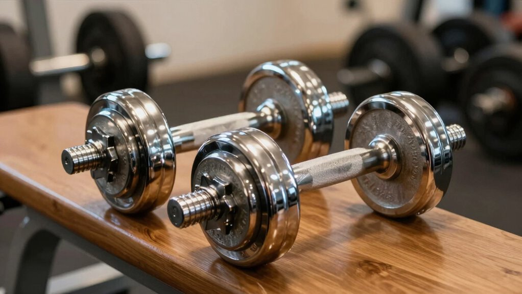 space saving versatile weight options