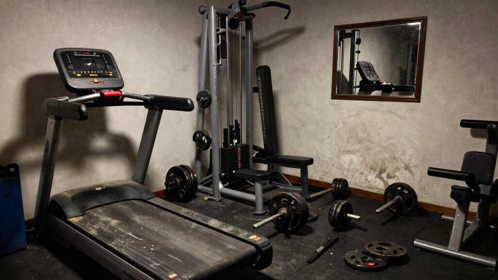 unmotivating home gym design