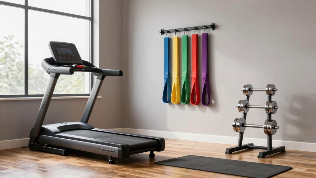 versatile space saving fitness equipment