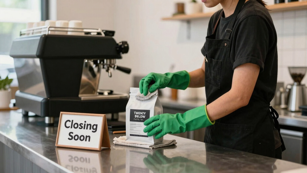 Twenty Below Coffee Co. announces it is closing