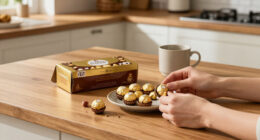 42-Ct Ferrero Rocher Gourmet Hazelnut Milk Chocolate (18.5-Oz) $13.70 W/ S&S