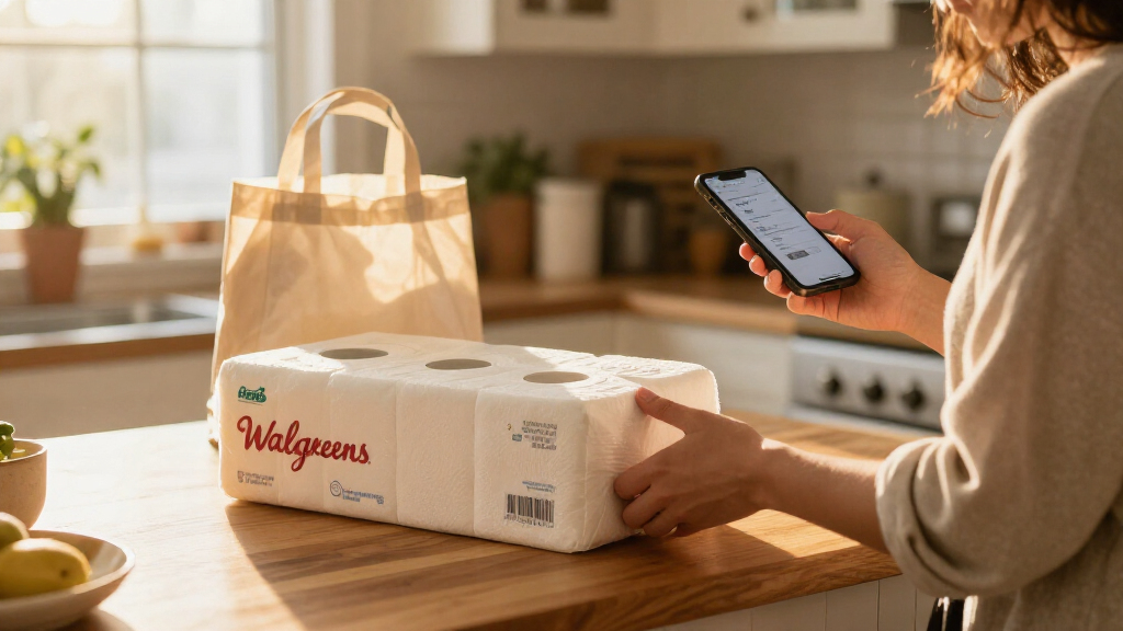 How To Get Walgreens Paper Towels Or Bath Tissue For $3.60, Plus Free Pickup On $10+